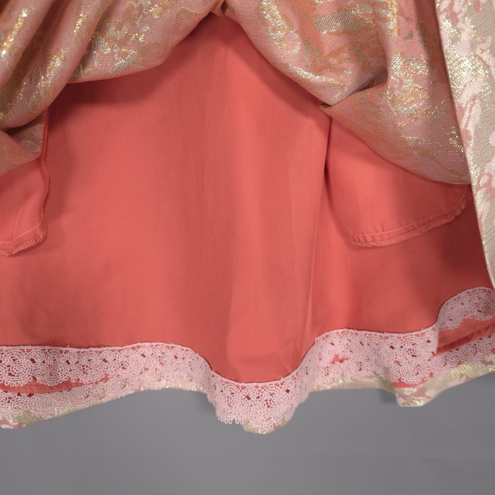 Anthropologie MOULINETTE SOEURS New Skirt Size 12 Metallic Sugarplum Brocade‎ - Picture 14 of 14